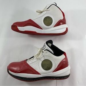 NIKE AIR JORDAN Welcome Home Dwayne Wade 387358-101 Red White Black Men's SZ 10